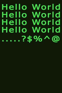 WriteLine(&quot;Hello World&quot;);
